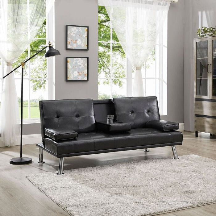 Chelsea Black Futon