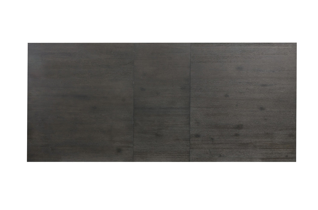 Arasina Dark Pewter Extendable Dining Table