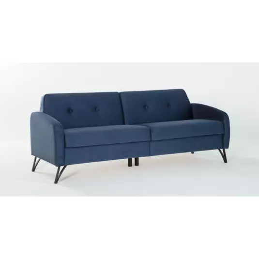 Vika Navy Blue Juniper Left Sofa