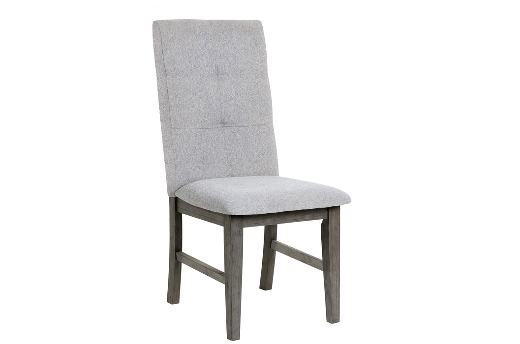 University Gray Side Chair, Set of 2