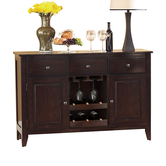 Crown Pointe Warm Merlot Server