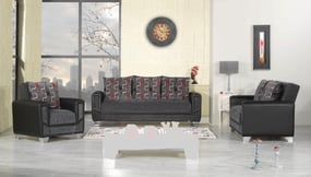 Mondo Modern Gray 3Pc Living Room Set