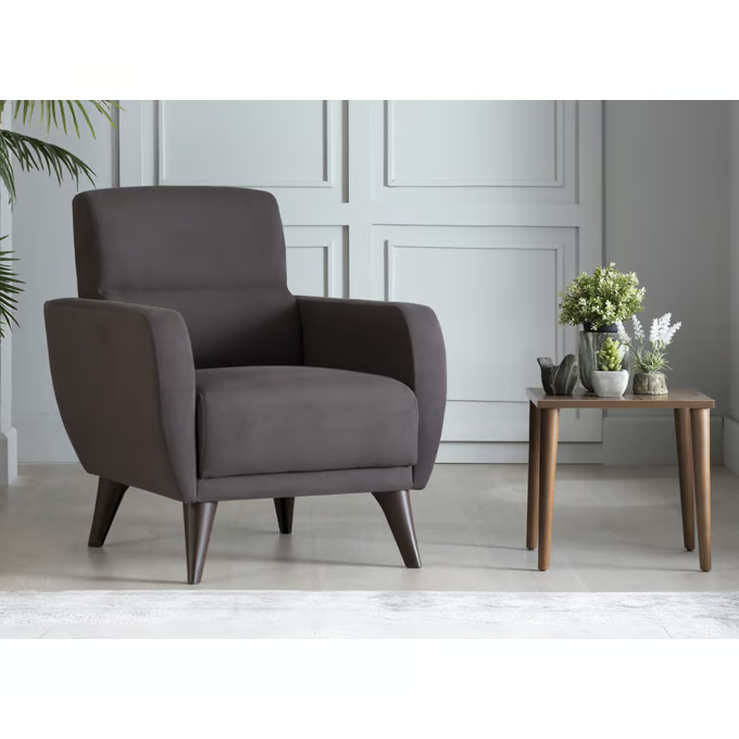 Zigana Charcoal Chair In A Box-Flexy W/ Storage