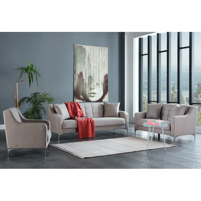 Melson Gray Livia Sofa