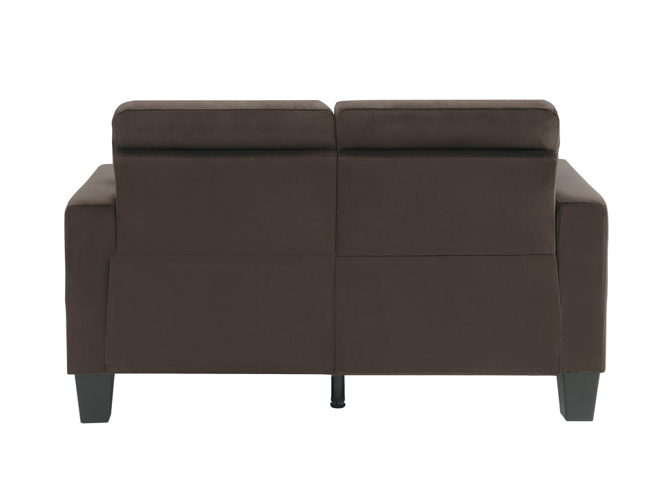 Lantana Chocolate Classic Loveseat