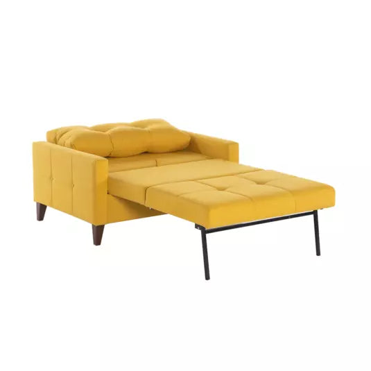 Yellow Zigana Chair And A Half