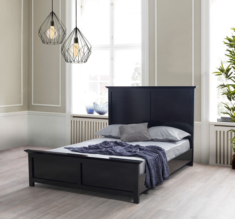 Erika Black 4-Piece Queen Bedroom Set