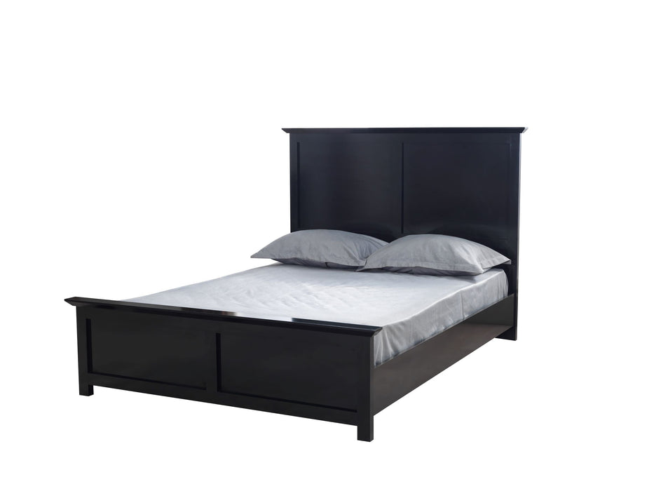 Erika Black 4-Piece Queen Bedroom Set