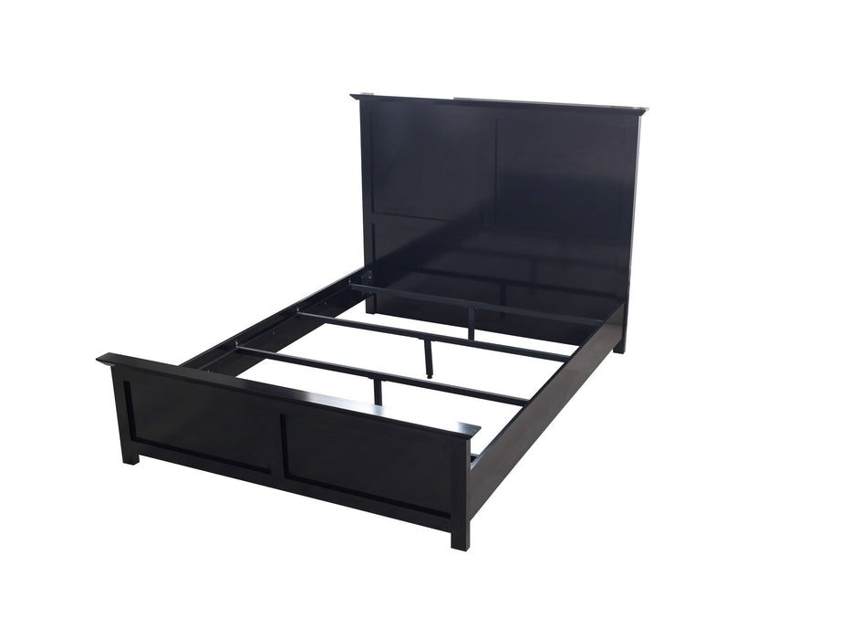 Erika Black 4-Piece Queen Bedroom Set