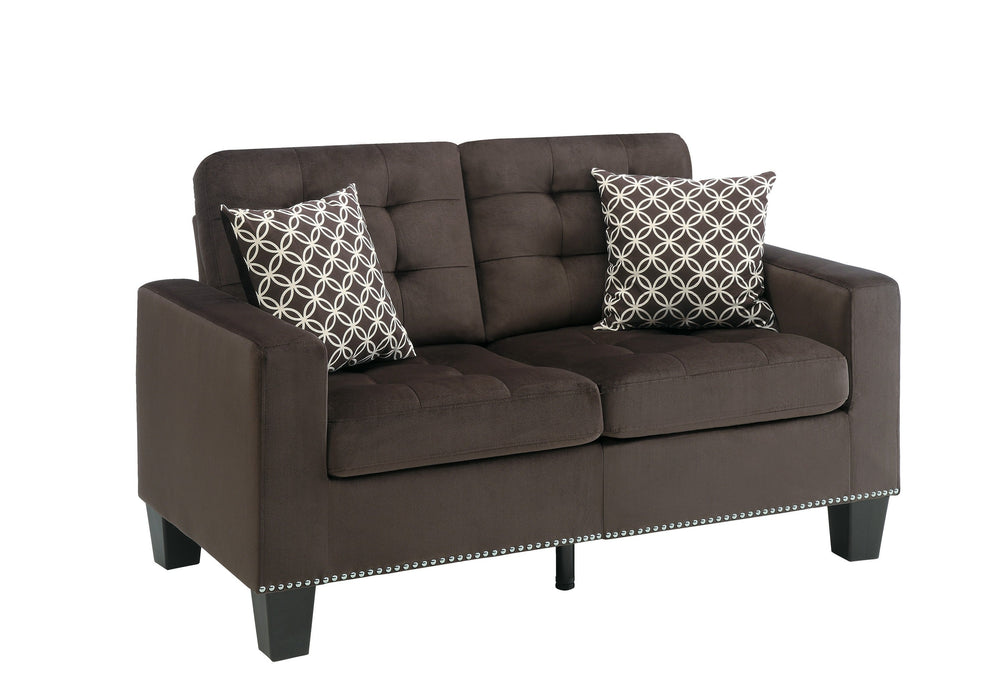 Lantana Chocolate Classic Loveseat