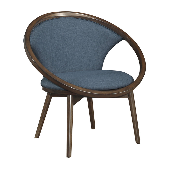 Lowery Blue Accent Chair