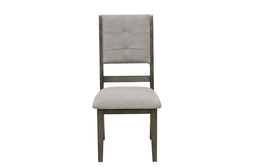 Nisky Gray Side Chair, Set of 2