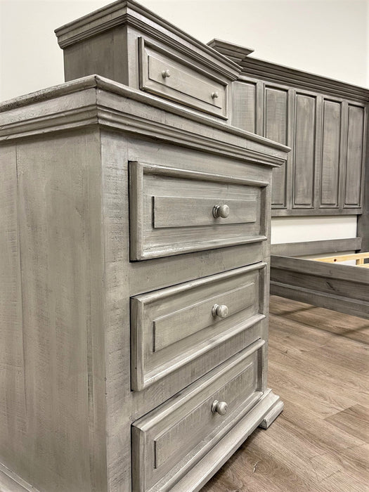 Greek Rustic Gray Chest