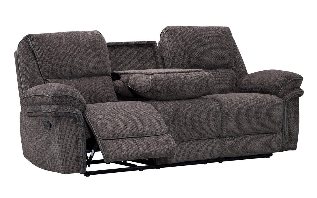 Harper Gray 3-Piece Reclining Living Room Set