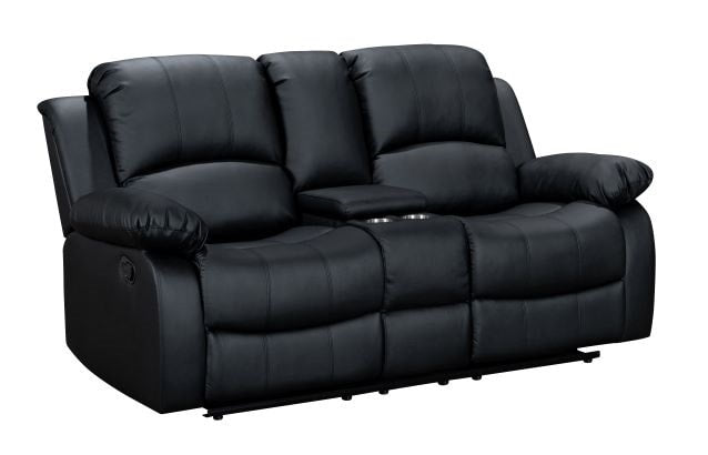 Henry Black 3-Piece Reclining Living Room