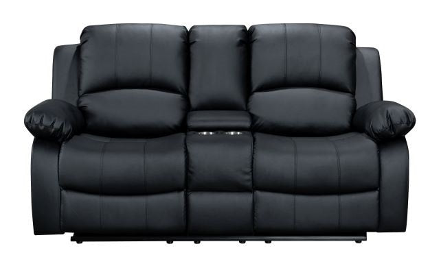 Henry Black 3-Piece Reclining Living Room