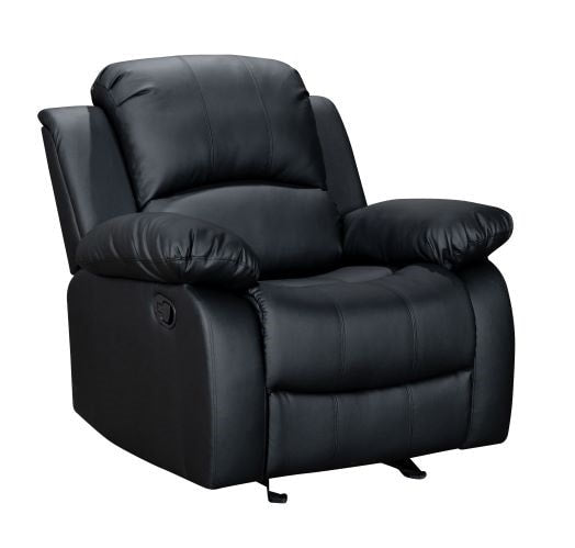 Henry Black 3-Piece Reclining Living Room