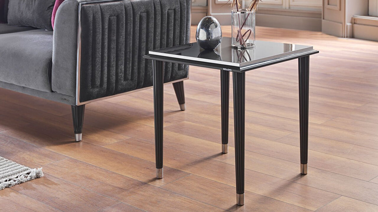 Gravita Side Table / Gray Legs