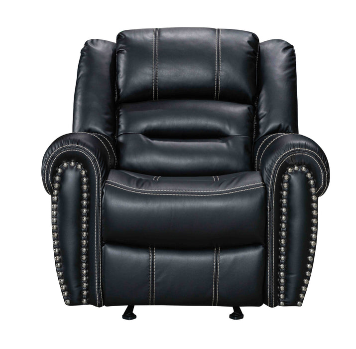 Lexington Black 3-Piece Reclining Living Room Set