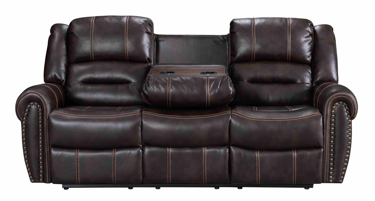 Lexington Brown 3-Piece Reclining Living Room Set