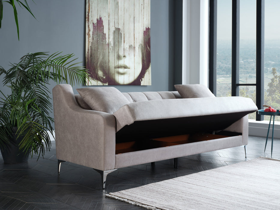Livia Living Room Set – Melson Grey