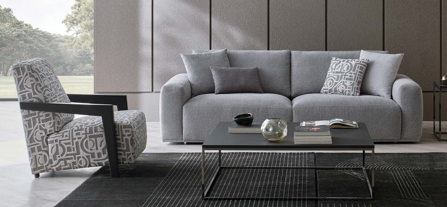 Melbourne 3 Seater Sofa Light Grey