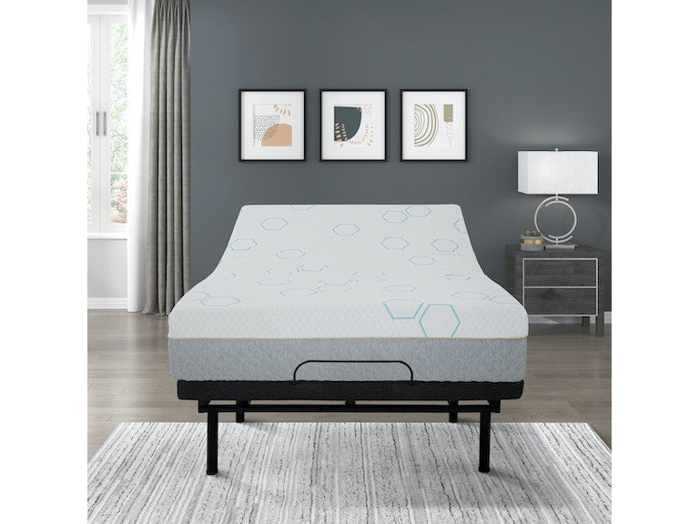 Lyra 10 Inch Queen Copper-Infused Memory Foam Mattress