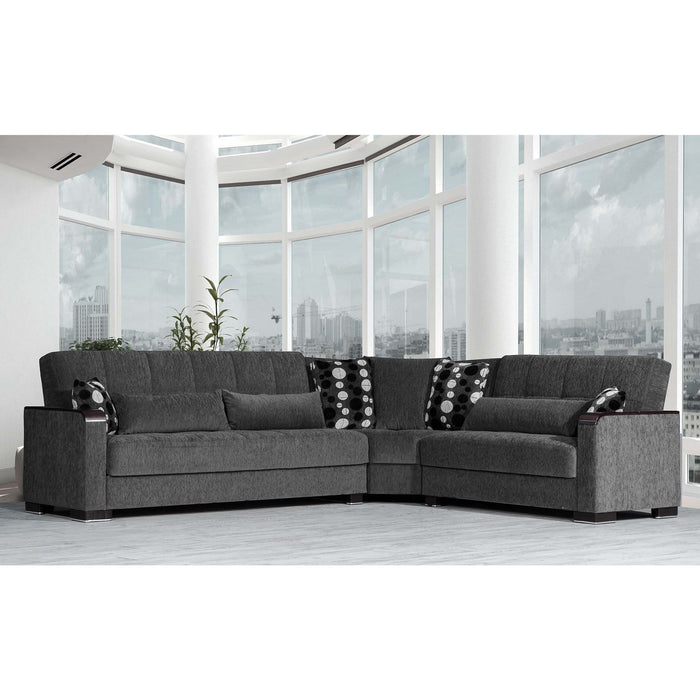 Armada X Dark Gray Sectional #319