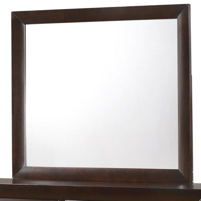 Emily Dark Cherry Bedroom Mirror (Mirror Only)