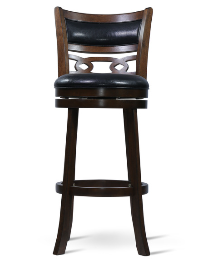 Savor Brown 29" Swivel Barstool, Set of 2