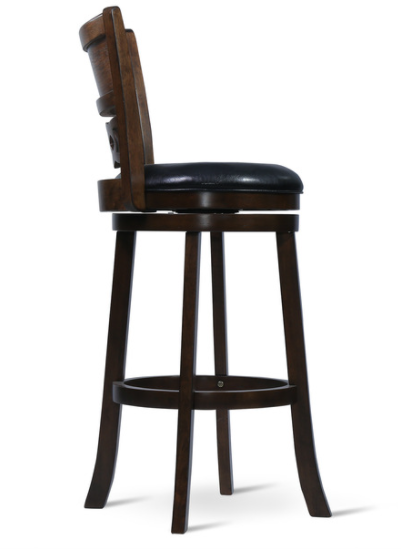 Savor Brown 29" Swivel Barstool, Set of 2