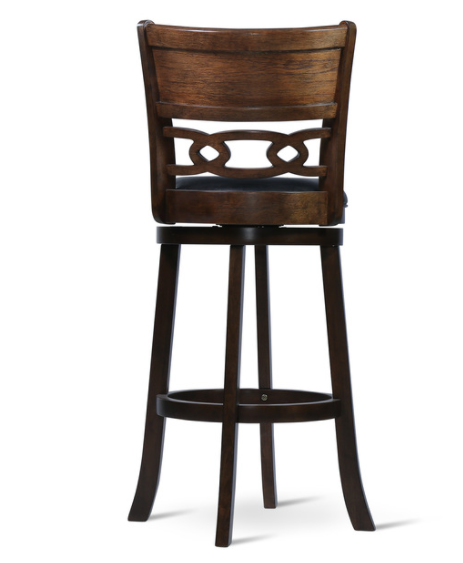 Savor Brown 29" Swivel Barstool, Set of 2