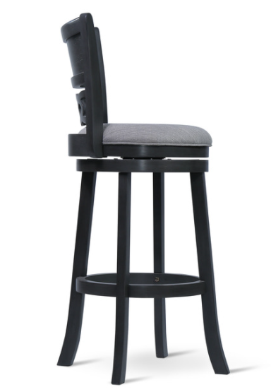 Savor Gray 29" Swivel Barstool, Set of 2