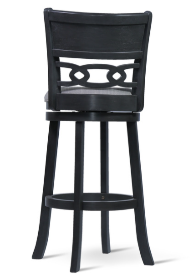 Savor Gray 29" Swivel Barstool, Set of 2