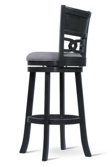 Savor Gray 29" Swivel Barstool, Set of 2