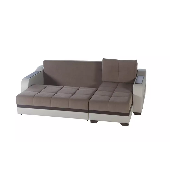 Optimum Brown Ultra Sectional Sofa