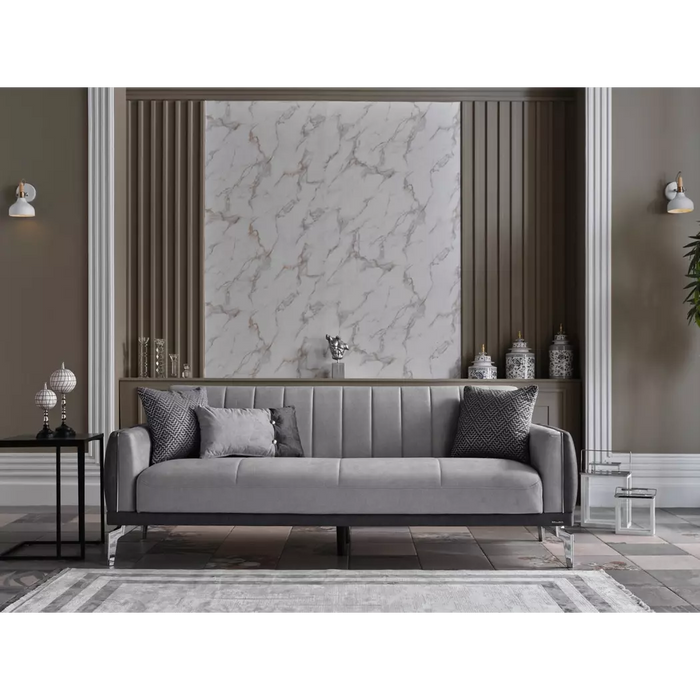 Beril Grey Valens Sofa