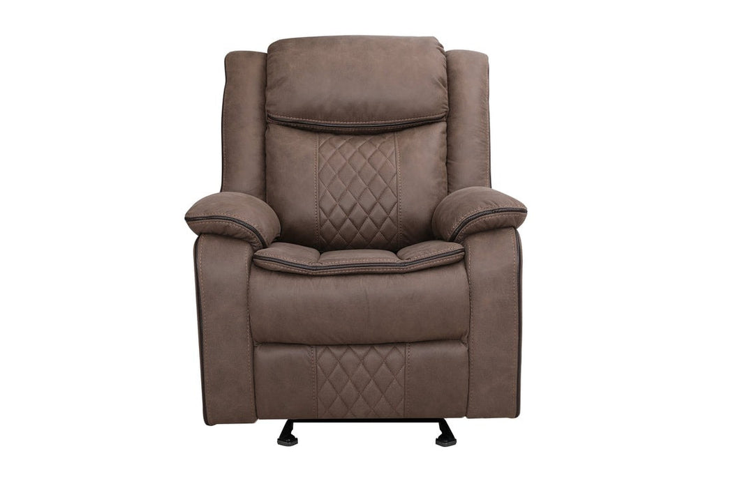 Weston Brown Reclining Living Room Set