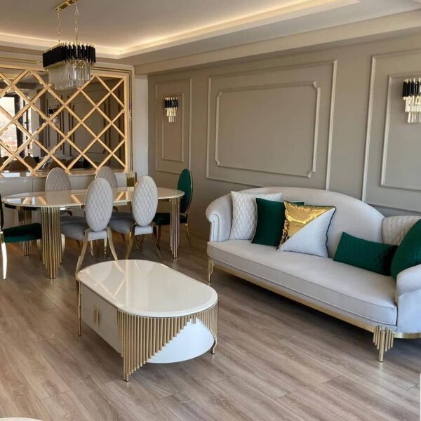 Ki̇Ng Sofa Sems 415 Silver