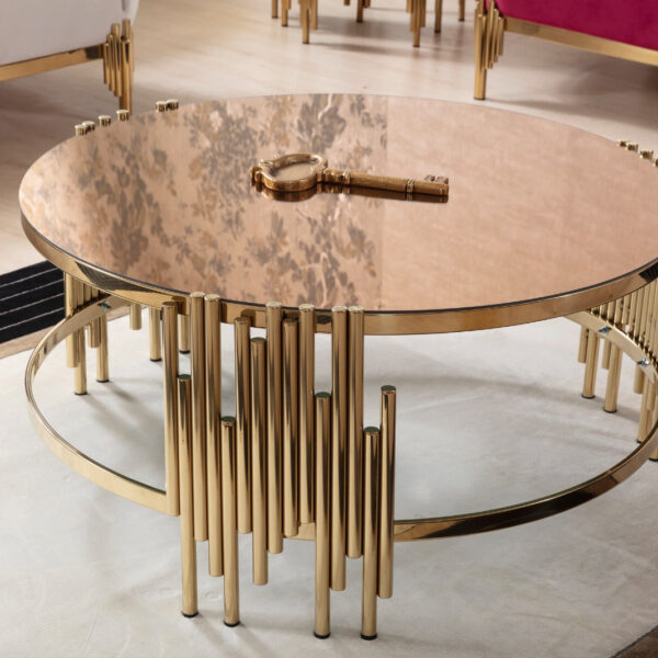 King Round Coffee Table