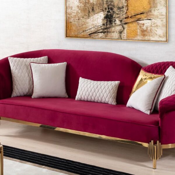 King Sofa Red